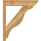 Ekena Millwork Funston Slat Rough Sawn Outlooker, Western Red Cedar, 6"W x 26"D x 30"H OUT06X26X30FST06RWR - alternate 3